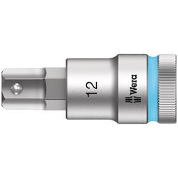Wera Zyklop Bitnuss, 1/2 Zoll-Antrieb, Haltefunktion 8740 C HF Hex-Plus 12,0x60mm Nr. 05003826001