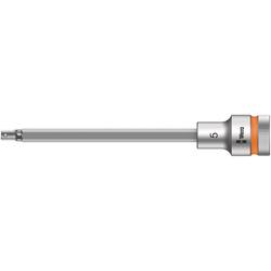 Wera Zyklop Bitnuss, 1/2 Zoll-Antrieb, Haltefunktion 8740 C HF Hex-Plus 5,0x140mm Nr. 05003841001