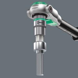 Wera Zyklop Bitnuss, 1/2 Zoll-Antrieb, Haltefunktion 8740 C HF Hex-Plus 7,0x140mm Nr. 05003843001