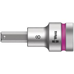 Wera Zyklop Bitnuss, 1/2 Zoll-Antrieb, Haltefunktion 8740 C HF Hex-Plus 8,0x60mm Nr. 05003824001