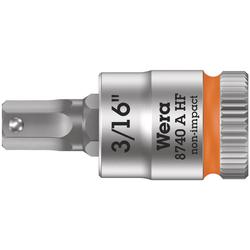 Wera Zyklop Bitnuss, 1/4 Zoll-Antrieb, Haltefunktion 8740 A HF Hex-Plus 3/16 Zoll x 28mm Nr. 05003386001