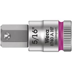 Wera Zyklop Bitnuss, 1/4 Zoll-Antrieb, Haltefunktion 8740 A HF Hex-Plus 5/16 Zoll x 28mm Nr. 05003389001