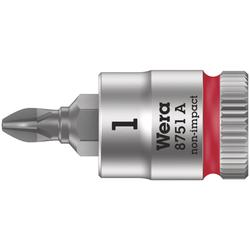 Wera Zyklop Bitnuss, 1/4 Zoll-Antrieb 8751 A PH 1x28mm Nr. 05003350001