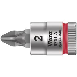 Wera Zyklop Bitnuss, 1/4 Zoll-Antrieb 8751 A PH 2x28mm Nr. 05003351001