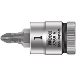 Wera Zyklop Bitnuss, 1/4 Zoll-Antrieb 8755 A PZ 1x28mm Nr. 05003353001