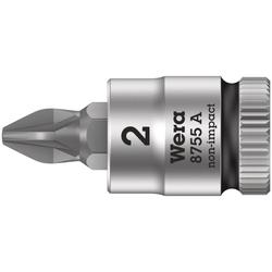Wera Zyklop Bitnuss, 1/4 Zoll-Antrieb 8755 A PZ 2x28mm Nr. 05003354001