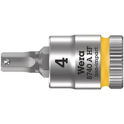 Wera Zyklop Bitnuss, 1/4 Zoll-Antrieb, Haltefunktion 8740 A HF Hex-Plus 4,0x28mm Nr. 05003333001