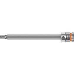 Wera Zyklop Bitnuss, 1/4 Zoll-Antrieb, Haltefunktion 8740 A HF Hex-Plus 5,0x100mm Nr. 05003336001