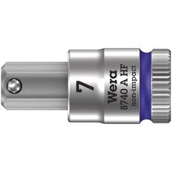 Wera Zyklop Bitnuss, 1/4 Zoll-Antrieb, Haltefunktion 8740 A HF Hex-Plus 7,0x28mm Nr. 05003341001