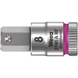 Wera Zyklop Bitnuss, 1/4 Zoll-Antrieb, Haltefunktion 8740 A HF Hex-Plus 8,0x28mm Nr. 05003339001