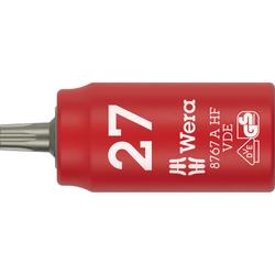 Wera Zyklop Bitnuss, 1/4 Zoll-Antrieb, Haltefunktion 8767 A VDE HF TX 27x45mm Nr. 05005924001