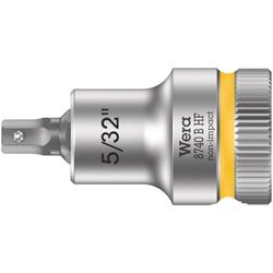 Wera Zyklop Bitnuss, 3/8 Zoll-Antrieb, Haltefunktion 8740 B HF Hex-Plus 5/32 Zoll x 35mm Nr. 05003083001