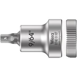 Wera Zyklop Bitnuss, 3/8 Zoll-Antrieb, Haltefunktion 8740 B HF Hex-Plus 9/64 Zoll x 35mm Nr. 05003082001