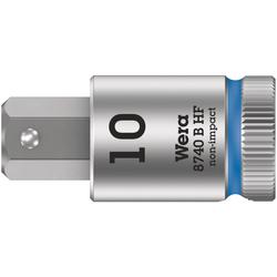 Wera Zyklop Bitnuss, 3/8 Zoll-Antrieb, Haltefunktion 8740 B HF Hex-Plus 10,0x38,5mm Nr. 05003043001