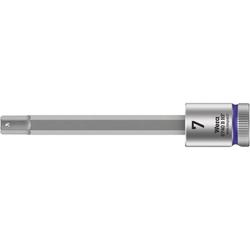 Wera Zyklop Bitnuss, 3/8 Zoll-Antrieb, Haltefunktion 8740 B HF Hex-Plus 7,0x100mm Nr. 05003038001