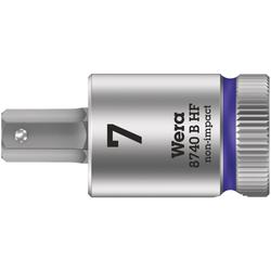 Wera Zyklop Bitnuss, 3/8 Zoll-Antrieb, Haltefunktion 8740 B HF Hex-Plus 7,0x38,5mm Nr. 05003037001