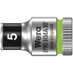 Wera Zyklop-Steckschlüsseleinsatz 1/4 Zoll, Haltefunktion 8790 HMA HF 5,0 Nr. 05003719001