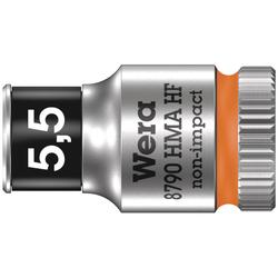 Wera Zyklop-Steckschlüsseleinsatz 1/4 Zoll, Haltefunktion 8790 HMA HF 5,5 Nr. 05003720001