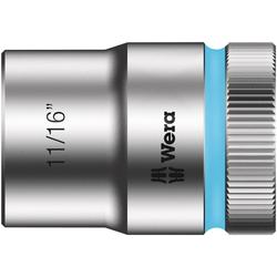 Wera Zyklop-Steckschlüsseleinsatz, 1/2 Zoll-Antrieb 8790 HMC Zyklop Nuss 11/16 Zoll Nr. 05003624001