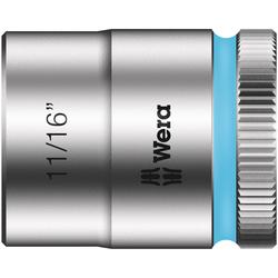 Wera Zyklop-Steckschlüsseleinsatz, 3/8 Zoll-Antrieb 8790 HMB Zyklop Nuss 11/16 Zoll Nr. 05003577001