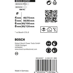 Bosch EXPERT MultiConstruction CYL-9 Bohrer-Set, 4/5/6/8mm, 4-tlg. Nr. 2608900645