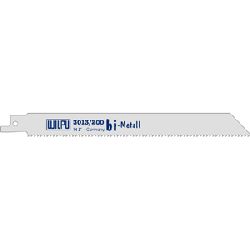 Wilpu Säbelsägeblatt 3013/200 200x19x0,9mm 14ZpZ Bi-Metall weiß mit Nüßing-Aufdruck Pack a 100 Stück Nr. 9014620311 (ähnlich Bosch S1122BF)