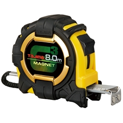 G3 Lock 27 Bandmaß 8 m/27 mm magnetischer Endhaken Nr. G3GLM27-80EB-EUR (Tajima)