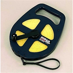 Symron-L Fiberglas Bandmaß lang 50 m, PVC Coat, Fig. 3 Nr. SYL50 (Tajima)
