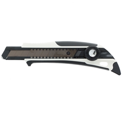 Dorafin Cutter 18 mm 1 Razar black Klinge Dial Lock mit Finne Nr. DFC561W (Tajima)