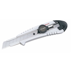 Aluminist Cutter 18 mm 3 Endura Klingen Dial Lock Nr. AC501S-EUR (Tajima)