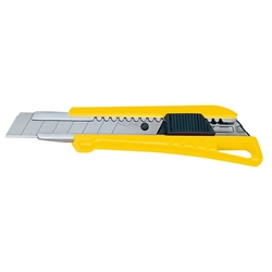 LC Cutter 18 mm 3 Endura Klingen Auto Lock, gelb Nr. LC520YB (Tajima)