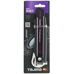 Dora Cutter 25 mm 1 Razar black Klinge Dial Lock Nr. DC661W (Tajima)
