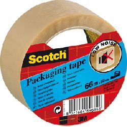 Scotch® PVC Verpackungsklebeband 6890, Transparent, 50mm x 66 Meter x 0,05mm Nr. 7000095286