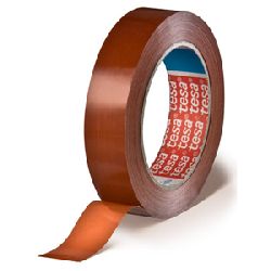 Tesa Strapping-Klebeband 4287 80mm breit, 66m lang, 79µm orange, Naturkautschuk Nr. 04287-00014-10