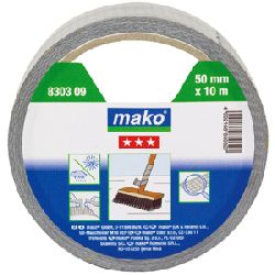 Mako Reparaturband KOMFORT 50mm x 10m silber, Band für allgemeine Reparaturen außen und innen Nr. 8303 09, EAN 4002168830327