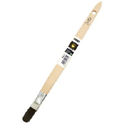 Mako Lack-Plattpinsel ELITE 15mm, gebogen, FSC 100 % schwarze all in one-Borste Nr. 918315