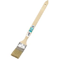 Mako Heizkörperpinsel PREMIUM 50mm, hochwertige helle Borstenmischung, Naturholzgriff 100 % FSC Nr. 2547 51, EAN 4002168254765