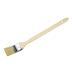 Mako Heizkörperpinsel BASIC 70mm, helle Borstenmischung, Naturholzgriff Nr. 2550 70K, EAN 4002168355073