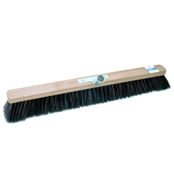 Mako Saalbesen KOMFORT 60cm, hochwertige Roßhaarmischung, Flachholz mit Metall-Stielhalter 24mm Ø Nr. 6333 60, EAN 4002168633300