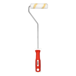 Mako Kleinflächenroller Goldfaden PREMIUM 10cm, Polhöhe ca. 11mm, lösemittelbeständig, Komfortabler 2K-Griff Nr. 7233 04SB, EAN 4002168723032