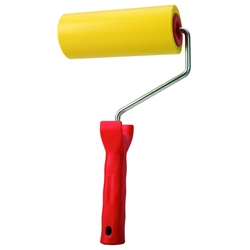 Mako Tapeten-Andrückroller XL PREMIUM Ø 6,5x17,5cm, Extra dicke Walze aus PUR-Schaum, Kunststoffgriff mit verzinktem 8mm Bügel Nr. 8043 18, EAN 4002168804380