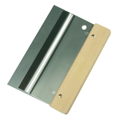 Mako Flächenspachtel Duoflex PREMIUM 27cm, verstellbare Klinge, Edelstahl rostfrei, Holzrücken Nr. 8129 65, EAN 4002168812910