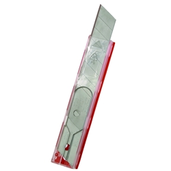 Mako Abbrechklingen KOMFORT 18mm, passend für alle Universalmesser, Eisgehärtet,10 Stück im Kunststoff-Etui Nr. 8172 10, EAN 4002168817212
