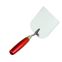 Mako Stukkateurspachtel KOMFORT 100mm, Edelstahl rostfrei, lackierter Holzgriff Nr. 8201 99, EAN 4002168820199