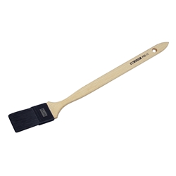 Mako Lack-Heizkörperpinsel PROLINE ELITE 60mm, schwarze all in one Borste, Naturholzgriff Buche FSC 100 % Nr. 9254 60, EAN 4002168925412