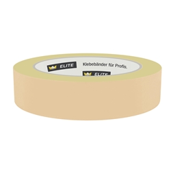 Mako XTRATAPE ELITE 30mm x 50m, Flachkrepp cremefarben, Imprägniert, nass- und reißfest, besonders gut wieder entfernbar, temperaturbeständig bis ca. 85° C Nr. 9308 30, EAN 4002168930836