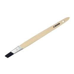 Mako Lack-Schrägstrichzieher ELITE 30mm, schwarze all in one Borste, Naturholzgriff Buche FSC 100 % Nr. 9310 30, EAN 4002168931031