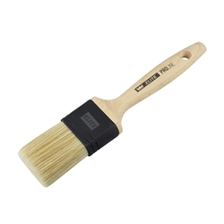 Mako Wand-Flachpinsel PROLINE ELITE 70mm, Helle WALL-Borste, Polyamid-Fassung, Naturholzgriff Buche FSC 100 % Nr. 9341 70, EAN 4002168934179