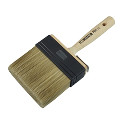Mako Lasur-Flächenstreicher PROLINE ELITE 120mm, Braune Wood-Borste, Naturholzgriff Buche FSC 100 % Nr. 9650 12, EAN 4002168965012