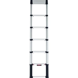 Teleskop-Anlegeleiter Telesteps, Leiterlänge ausgefahren 2,99m, Leiterlänge eingefahren 0,76m, 9 Stufen Nr. 40385